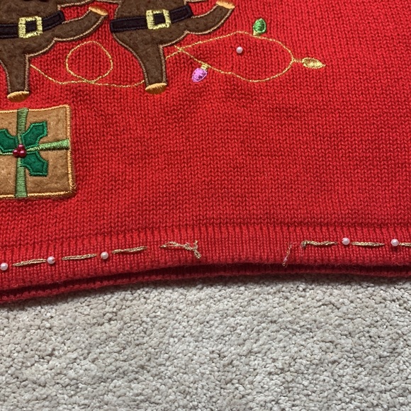 ❤️ VINTAGE - Ugly Christmas Sweater - Picture 5 of 8
